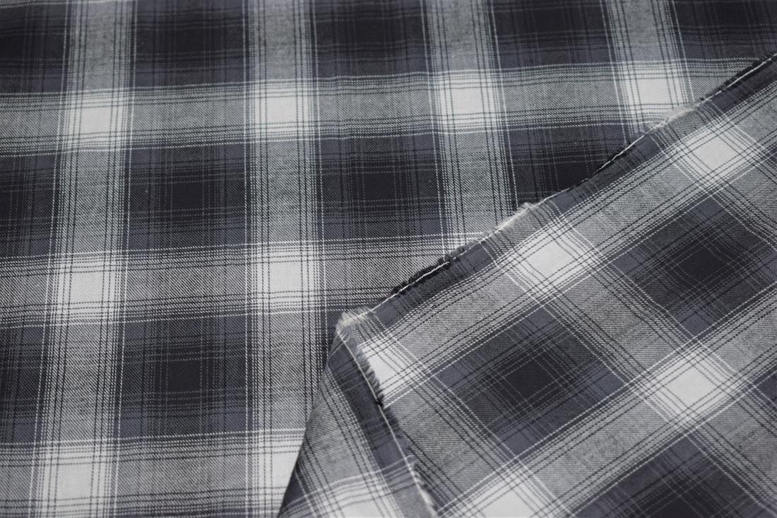 Black & White Yarn Dyed Fabric