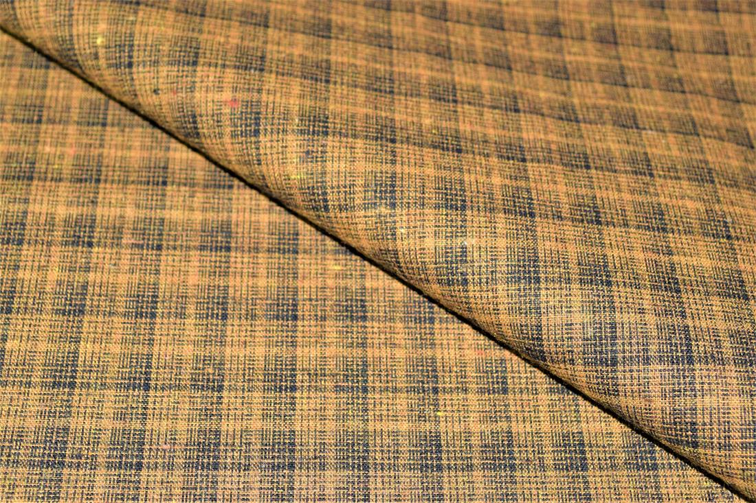 Rust Tartan Yarn
