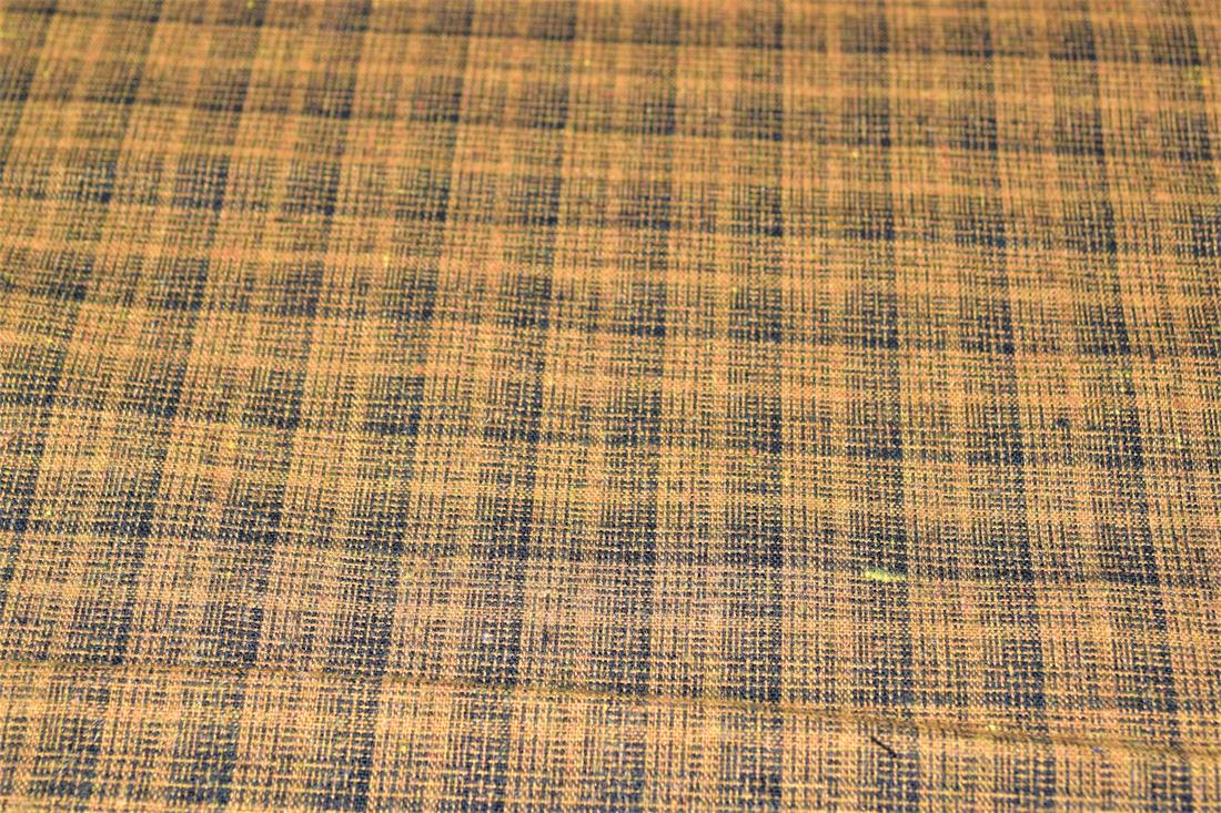 Rust Tartan Yarn