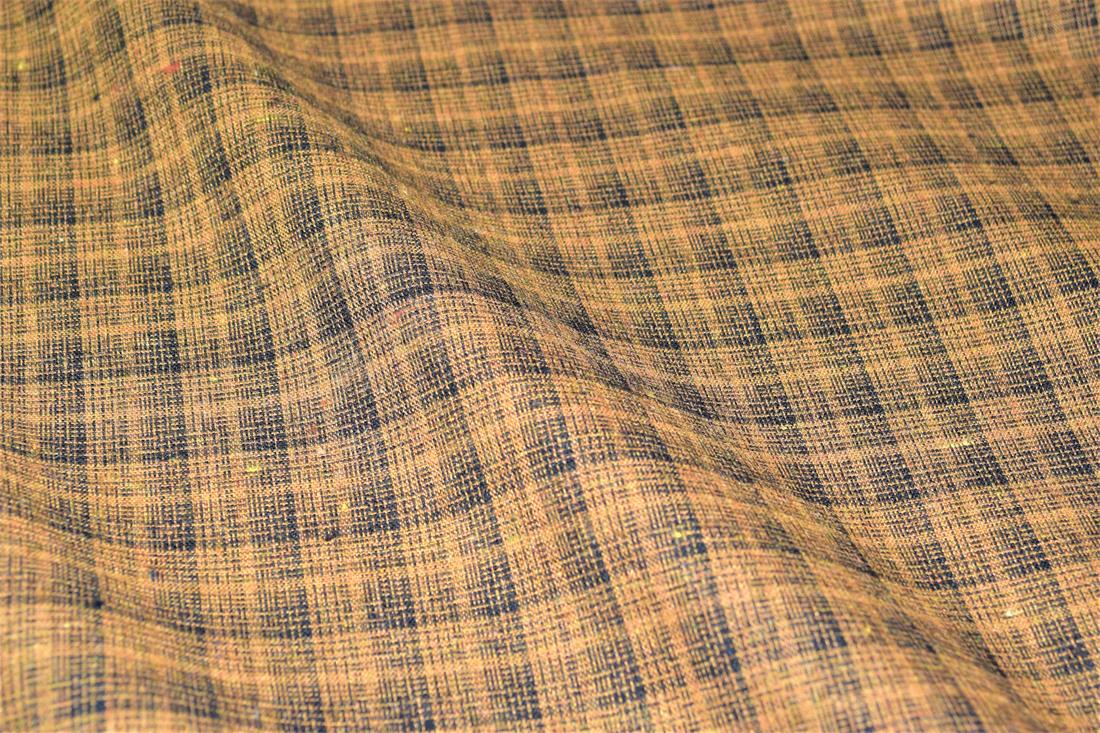 Rust Tartan Yarn