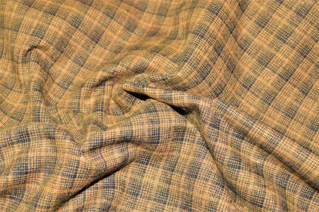 Rust Tartan Yarn