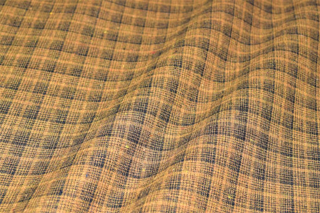 Rust Tartan Yarn