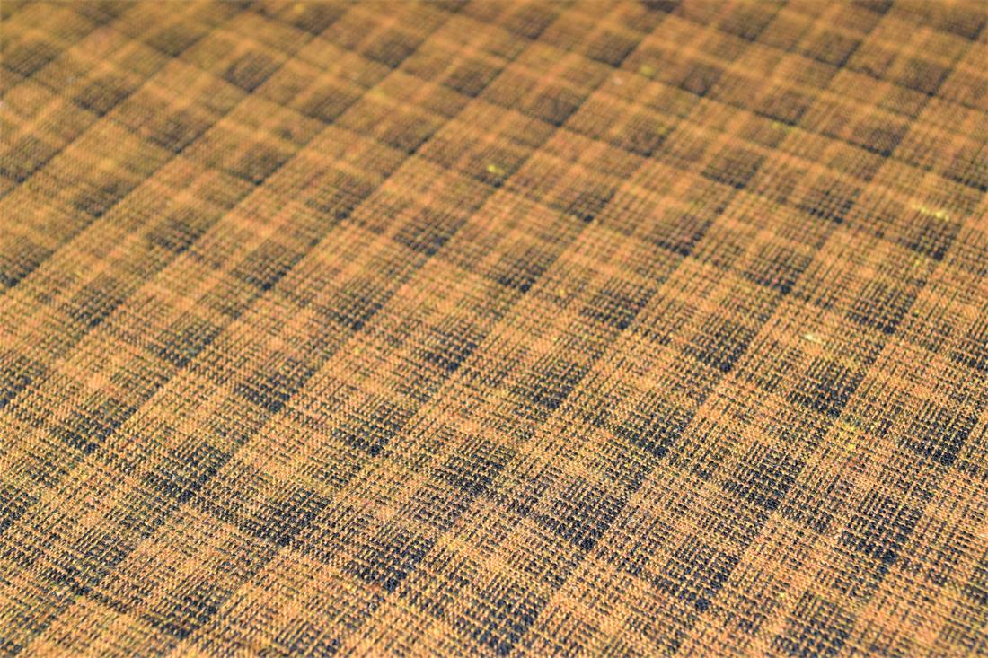 Rust Tartan Yarn