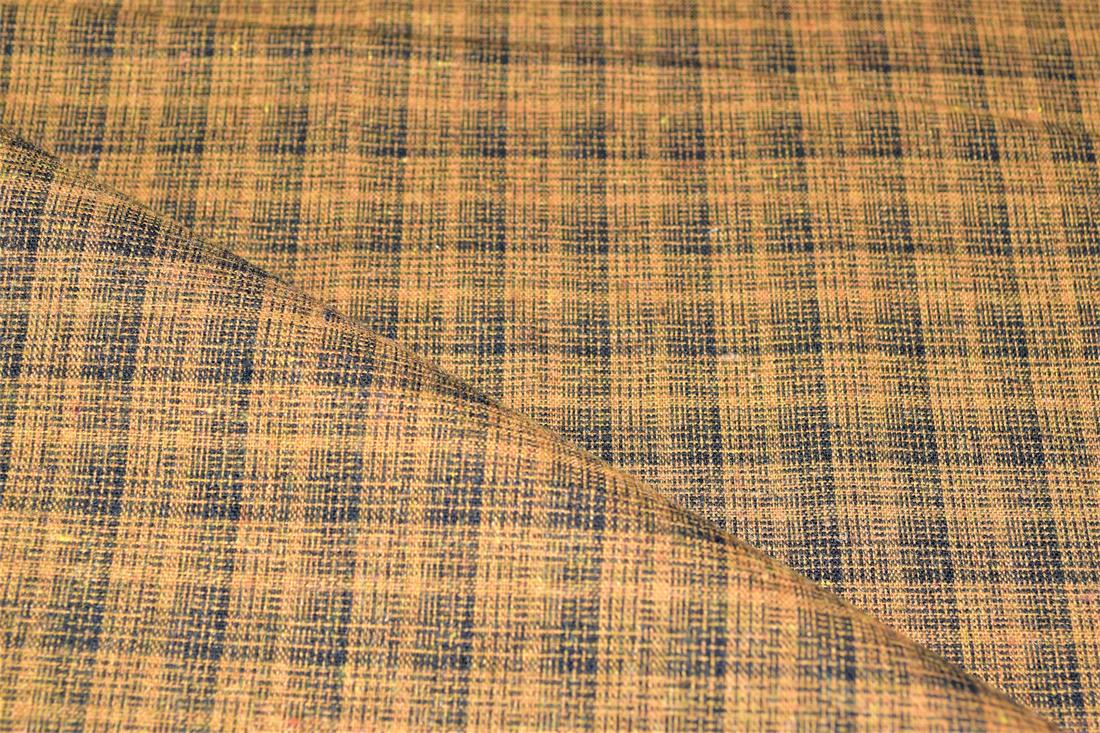 Rust Tartan Yarn