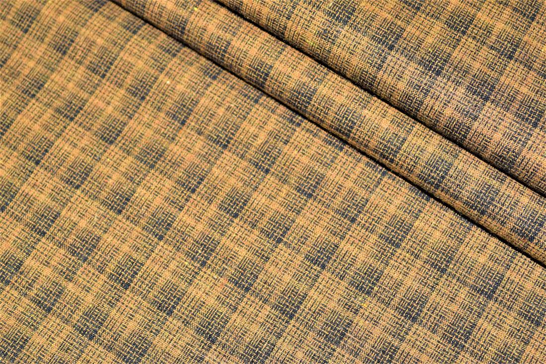Rust Tartan Yarn
