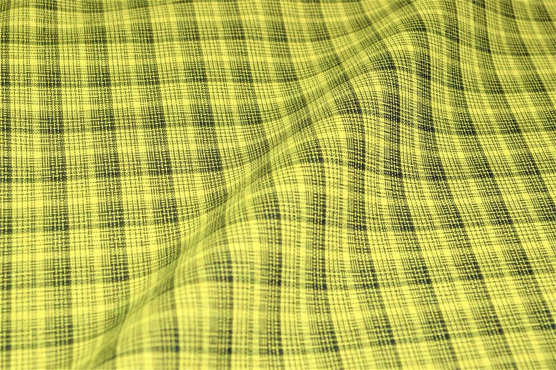 Lime Tartan Yarn