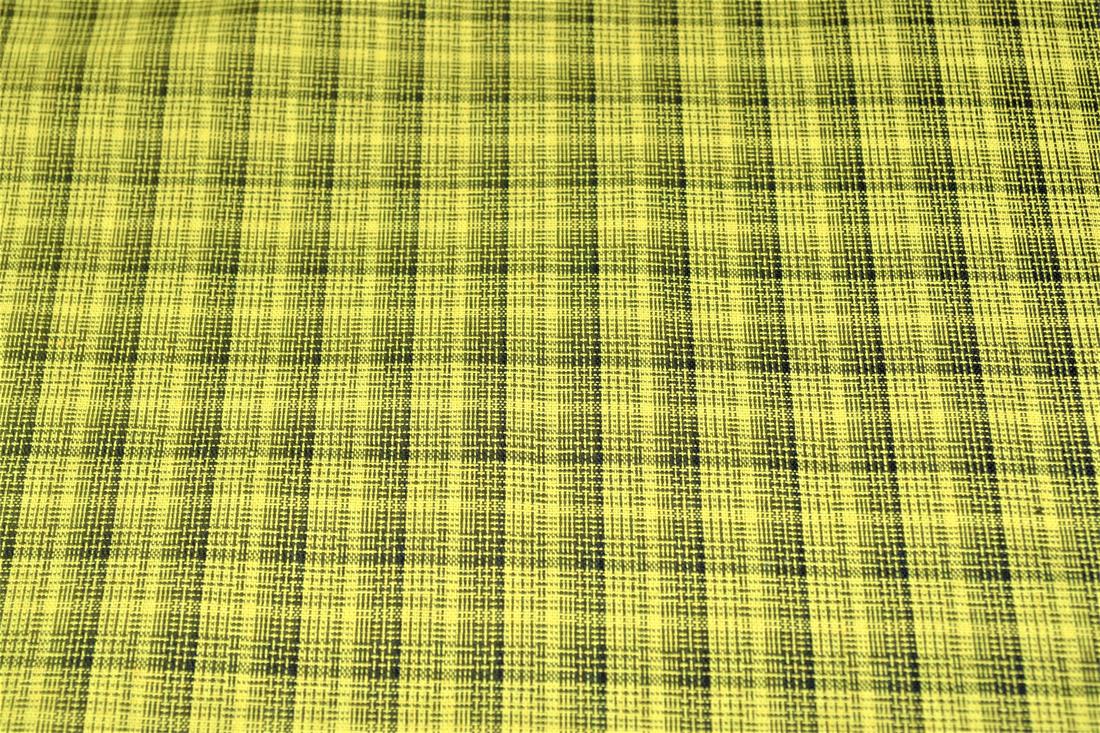 Lime Tartan Yarn