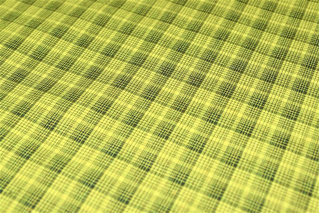 Lime Tartan Yarn
