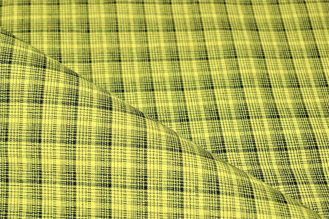 Lime Tartan Yarn