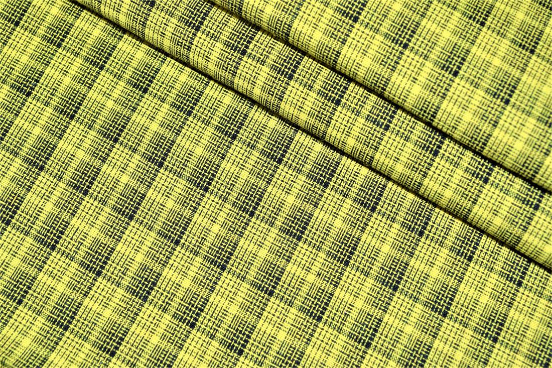 Lime Tartan Yarn