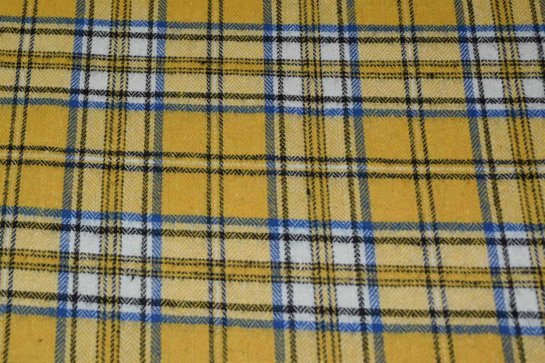 Yellow Yarn Dyed Fabric