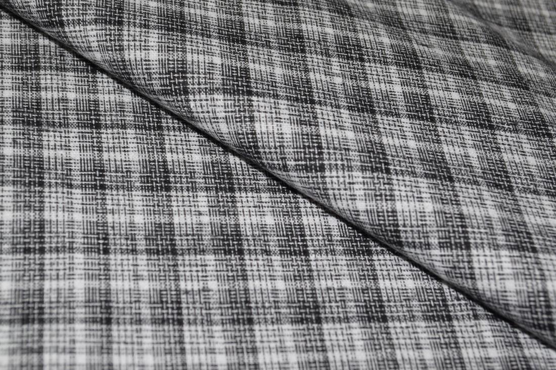 Grey Yarn Dyed Fabric