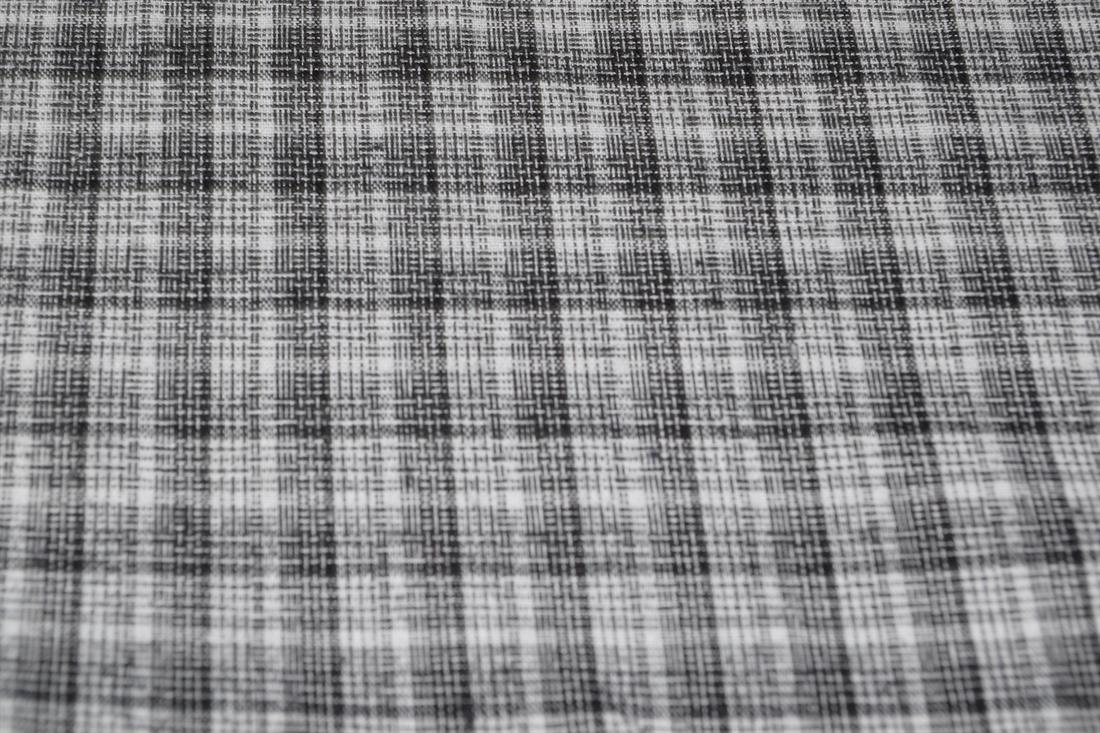 Grey Yarn Dyed Fabric