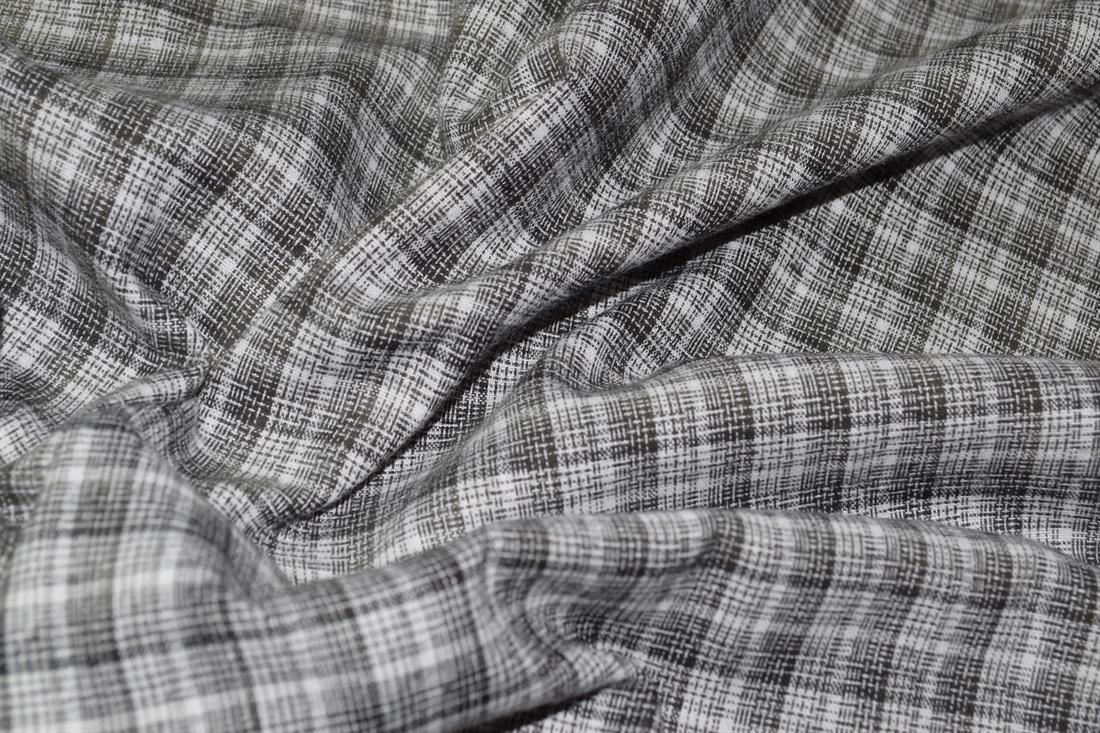 Grey Yarn Dyed Fabric