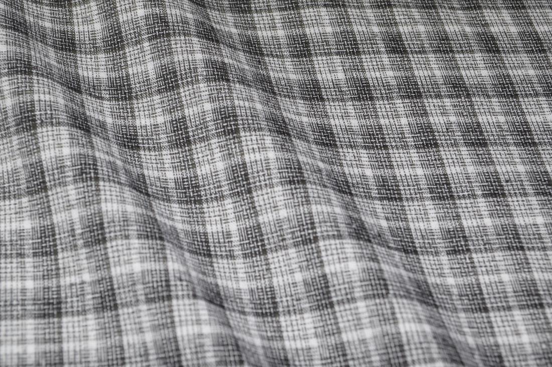 Grey Yarn Dyed Fabric