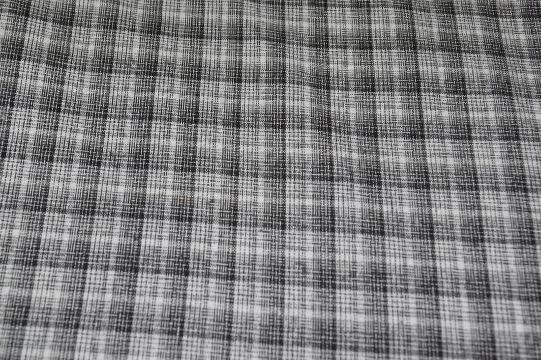 Grey Yarn Dyed Fabric