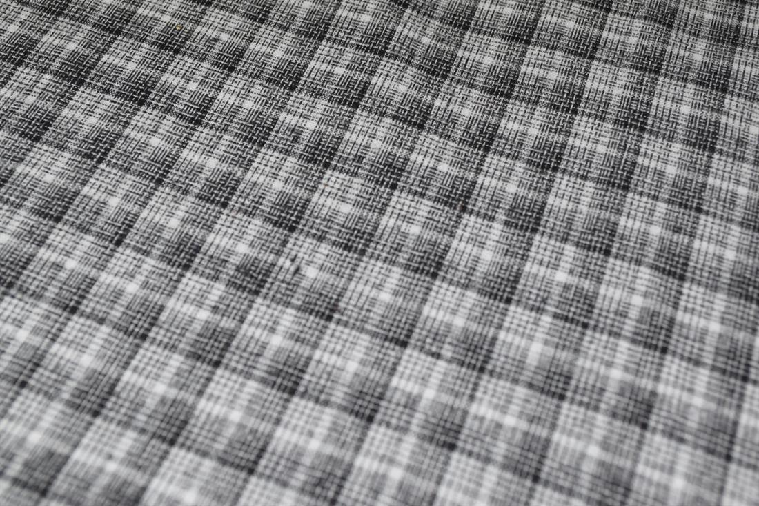 Grey Yarn Dyed Fabric