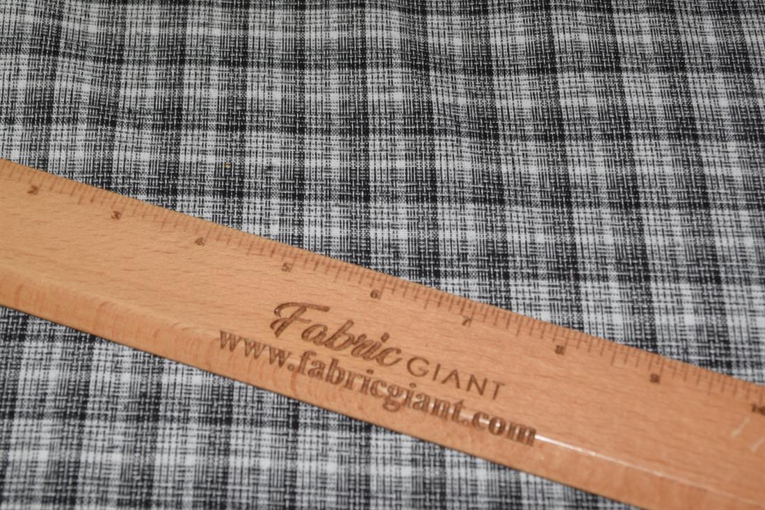 Grey Yarn Dyed Fabric