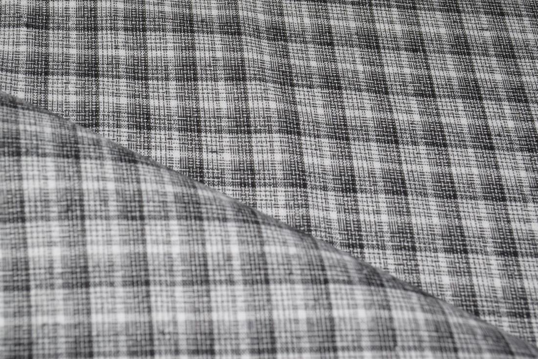 Grey Yarn Dyed Fabric