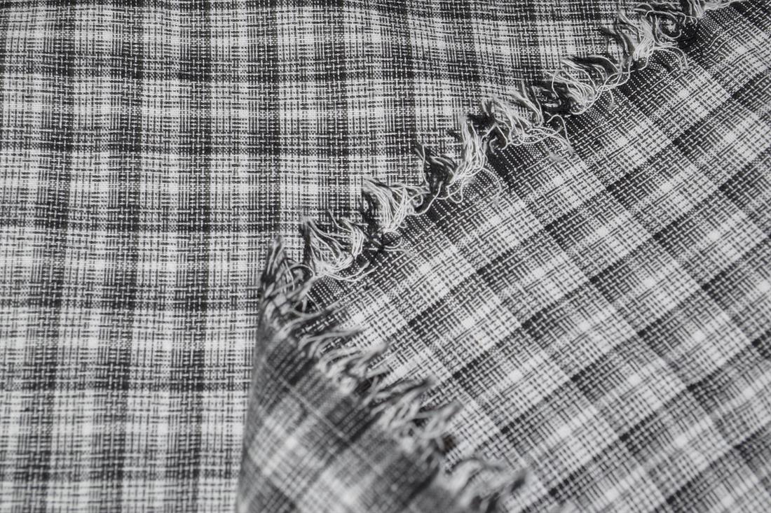 Grey Yarn Dyed Fabric