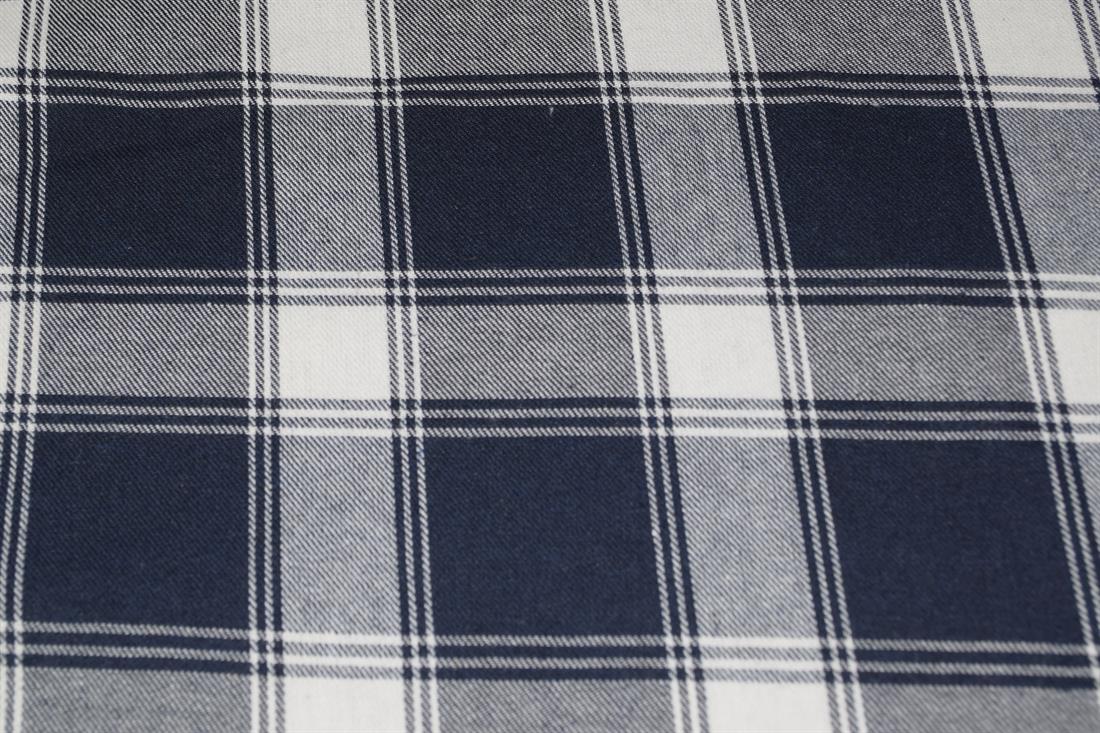 Blue Navy Tartan Yarn