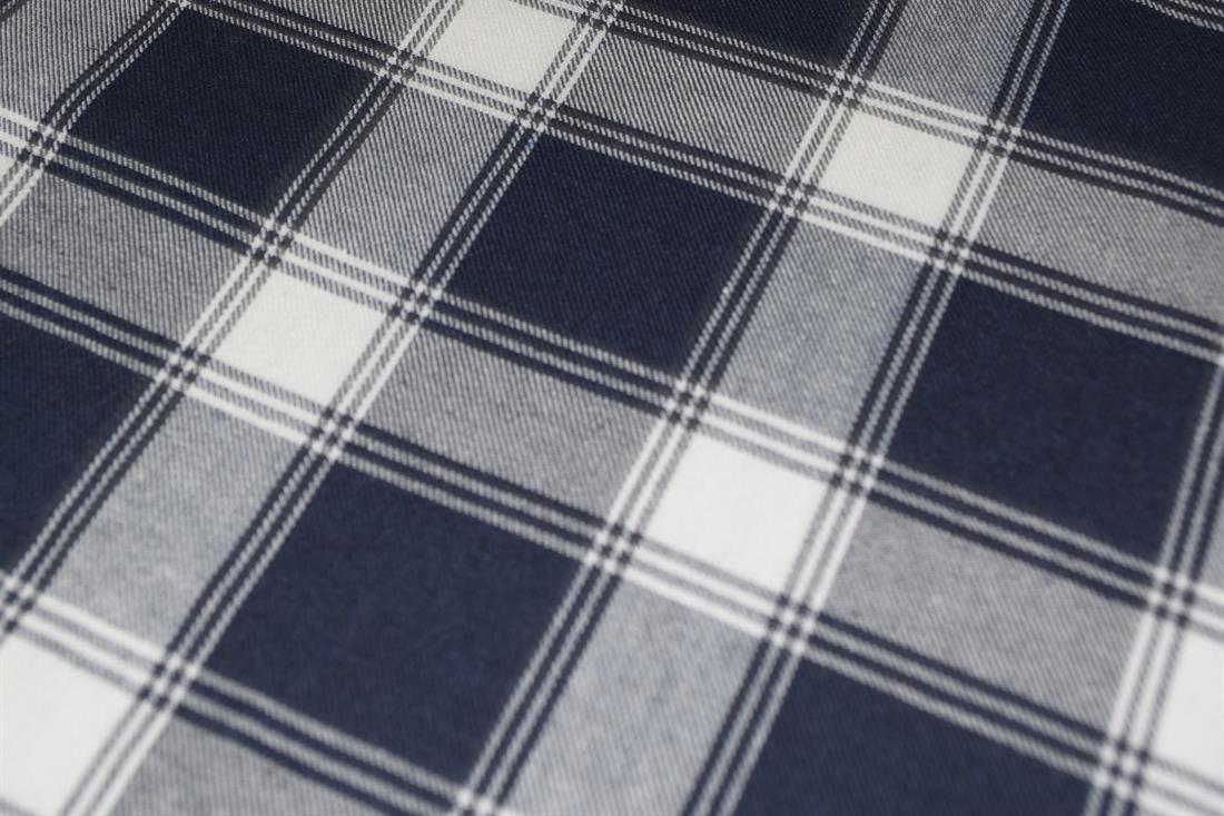 Blue Navy Tartan Yarn