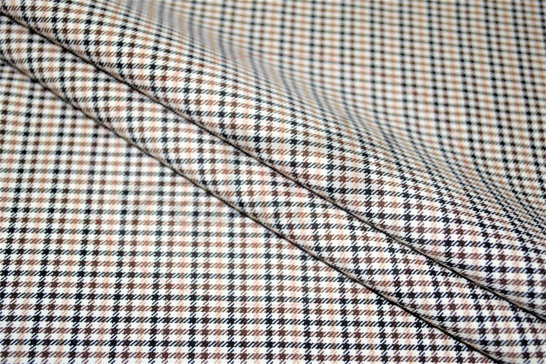 Beige Yarn Dyed Fabric