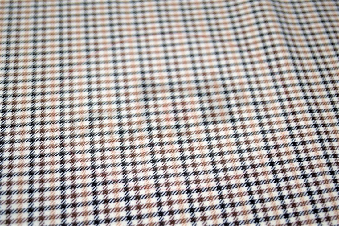 Beige Yarn Dyed Fabric