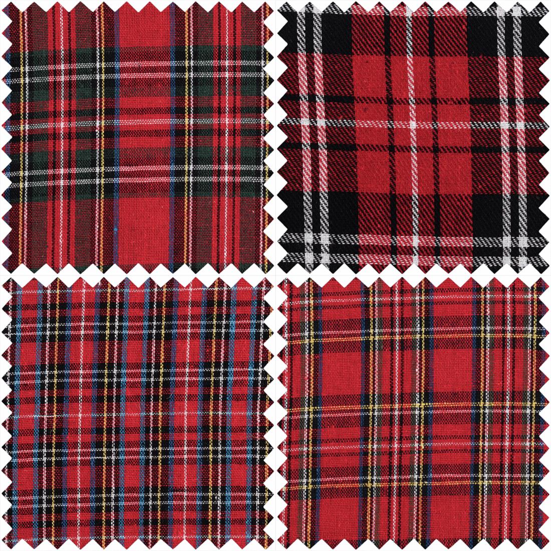 Tartans Fat Quarter Bundle