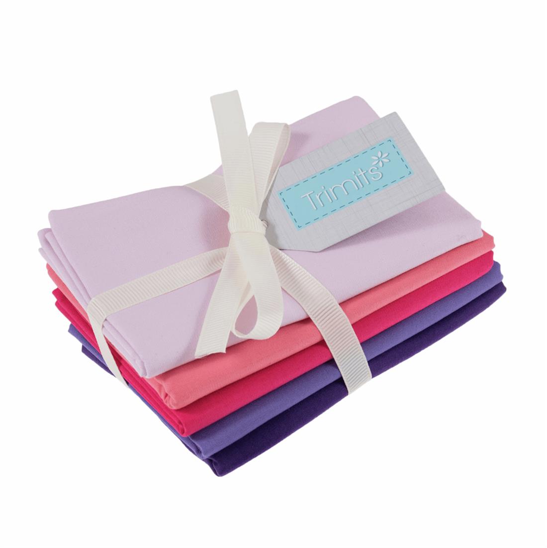 Blush Plain Fat Quarter Bundle