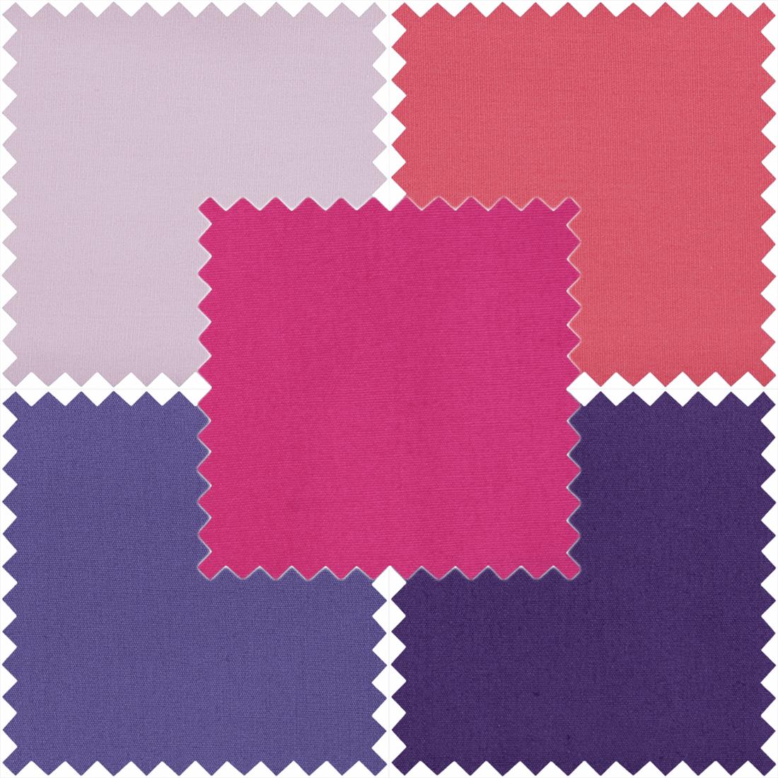 Blush Plain Fat Quarter Bundle