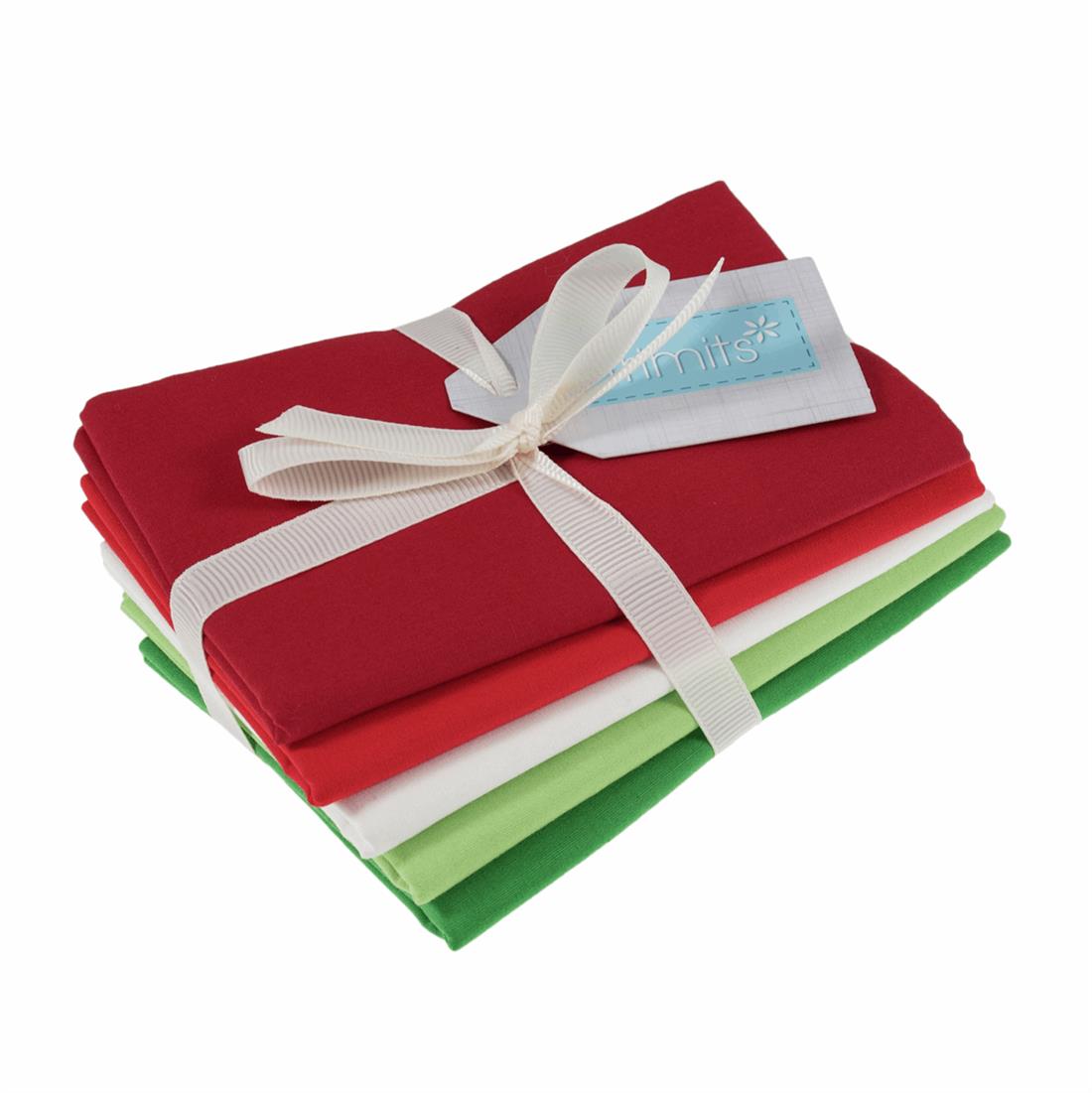 Festive Plain Fat Quarter Bundle