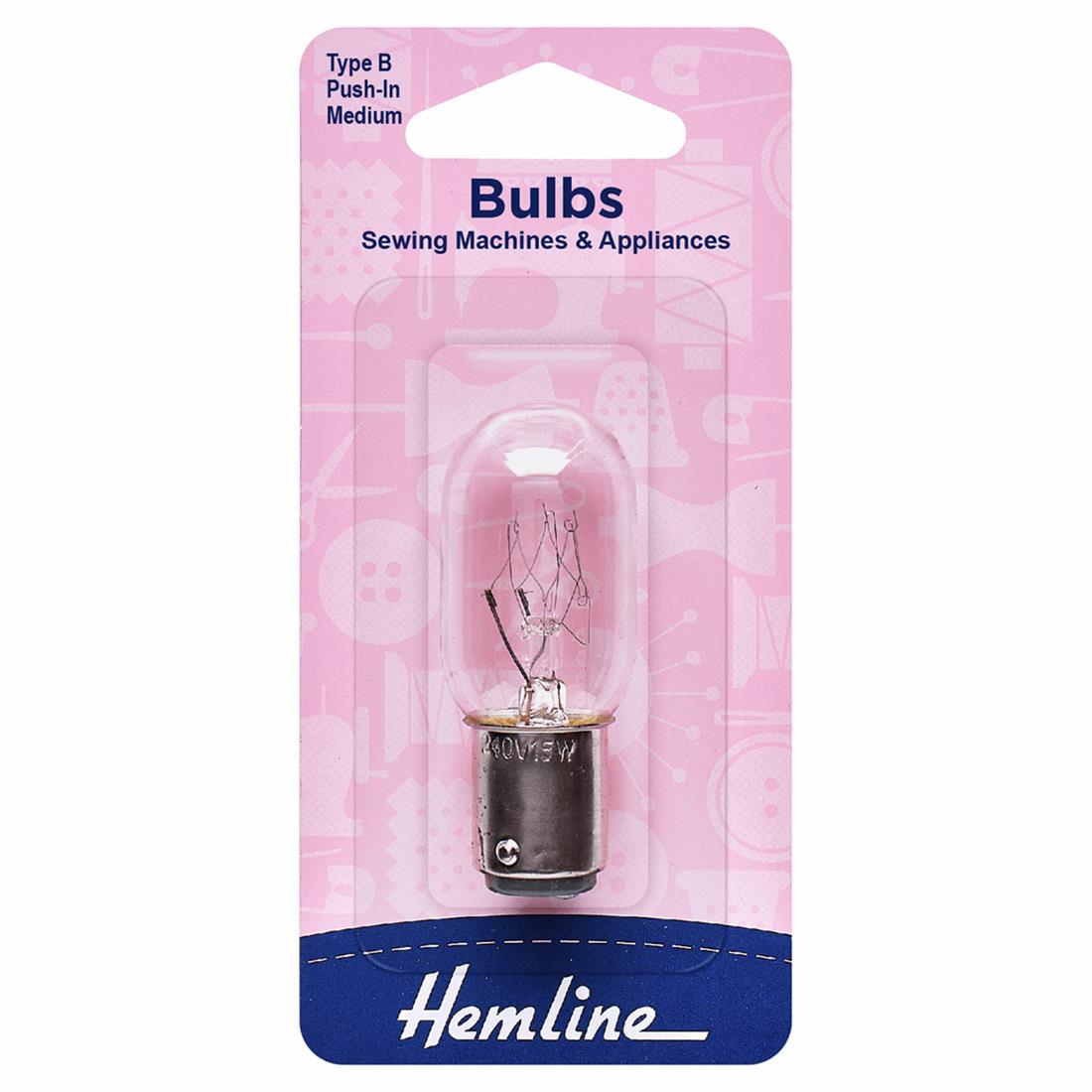 Bayonet Sewing Machine Bulb Medium