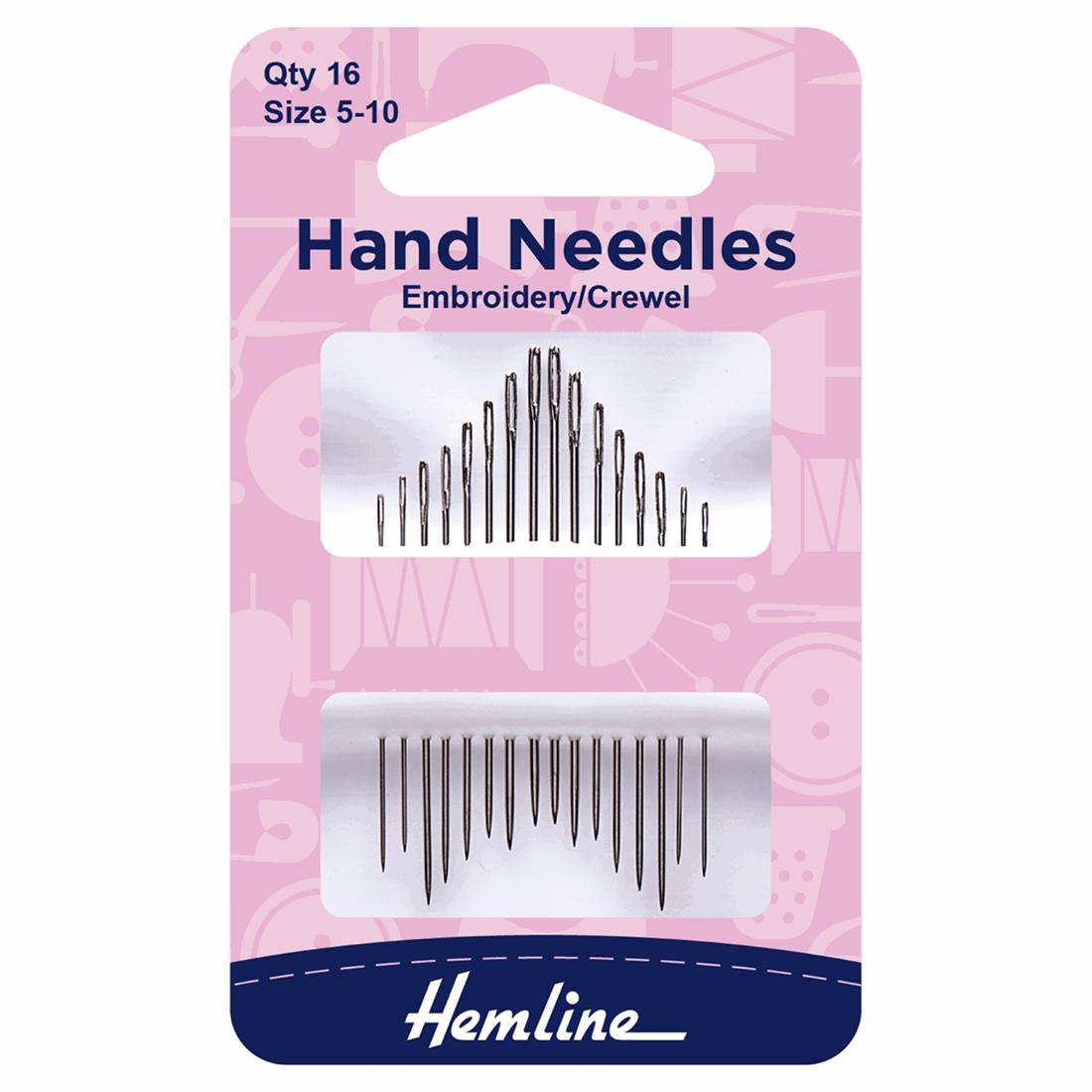 Embroidery/Crewel Hand Needles