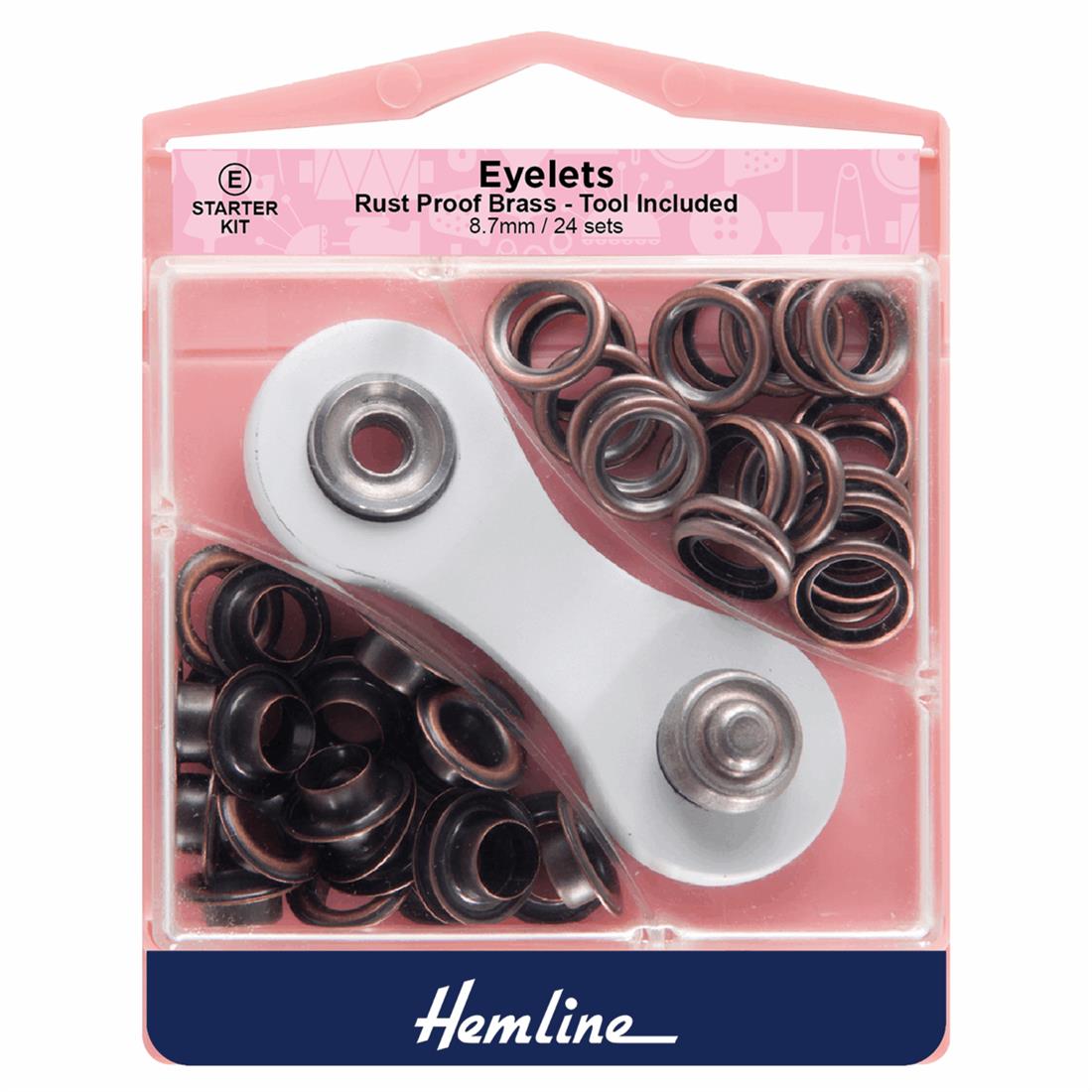 8.7mm Bronze Eyelet Starter Kit
