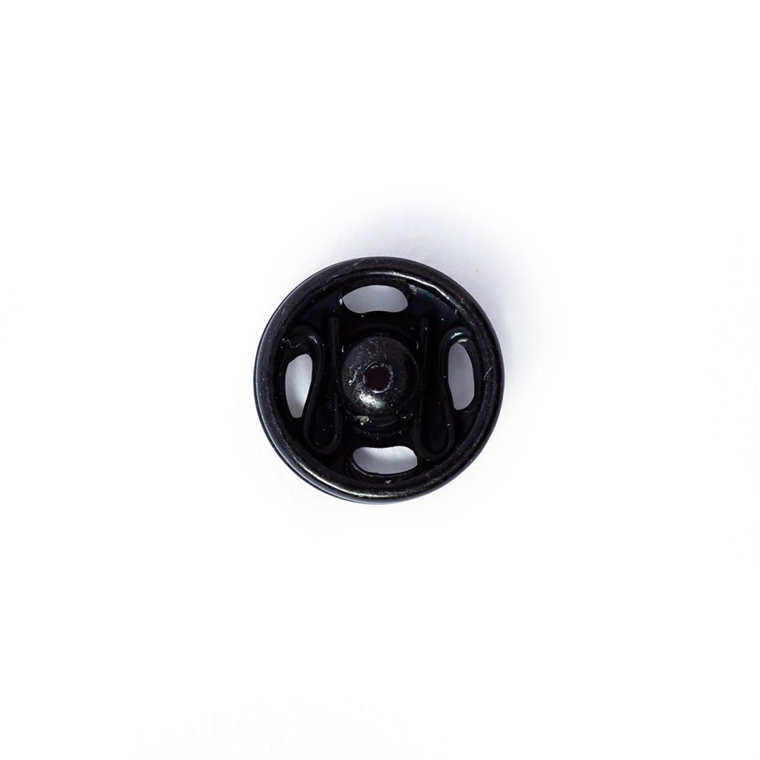 Pyrm 6mm Black Metal Snap Fasteners
