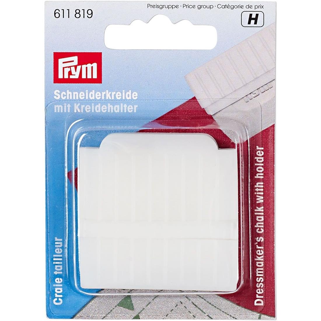 Prym Dressmaker's Chalks with Holder