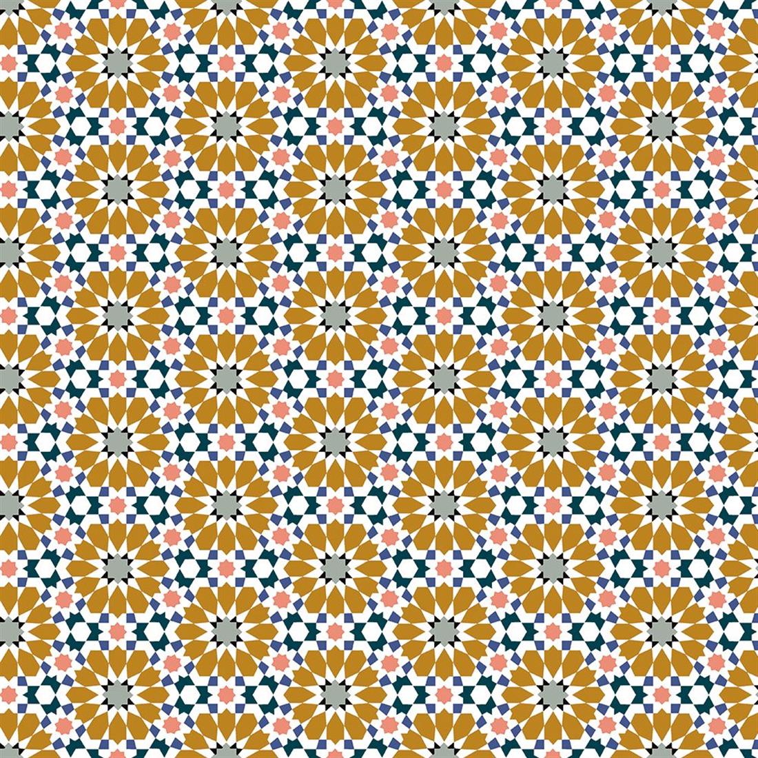Block Floral PVC