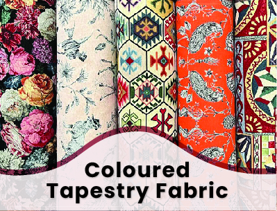 Coloured Tapestry Fabrics