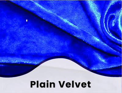 Plain Velvets Fabric