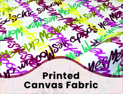 Printed Canvas Fabric