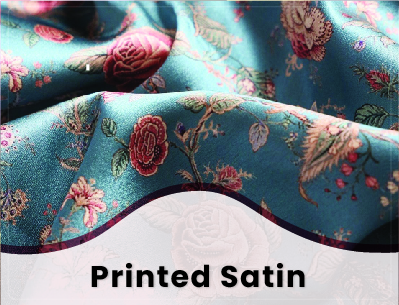 Printed Satin Fabrics